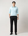 Arrow Textured Cotton Autopress Shirt