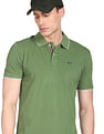 Arrow Sports Solid Compact Cotton Polo Shirt
