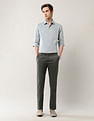 Arrow Solid Dobby Autoflex Trousers