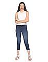 Aeropostale Women Blue Mid Rise Ankle Length Jeans