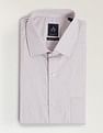 Arrow Geometric Printed Manhattan Slim Fit Twill Shirt