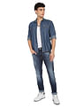 Flying Machine Stone Wash Michael Slim Tapered Fit Jeans