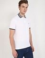 Tommy Hilfiger Solid Regular-Fit Cotton Polo Shirt