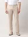Arrow Mid Rise Dobby Autoflex Trousers