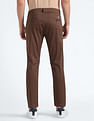 Flying Machine Slash Slim Tapered Solid Trousers