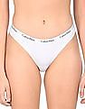 Calvin Klein Underwear Women White Mid Rise Solid Bikini Panty