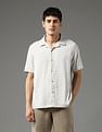 Arrow Sport Textured Regular Fit Night Is Young Shirt