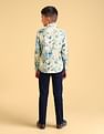 U.S. Polo Assn. Kids Boys Regular Fit Floral Boys Shirt