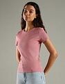 Tommy Hilfiger Solid Slim Fit Cotton T-Shirt
