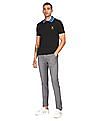 U.S. Polo Assn. Contrast Collar Solid Polo Shirt