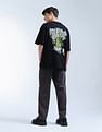 Flying Machine Cobain 90'S Loose Cropped Chinos