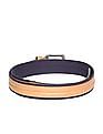 U.S. Polo Assn. Canvas Leather Belt