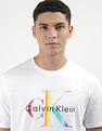 Calvin Klein Crew Neck Monogram T-Shirt