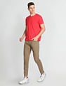 Flying Machine Twill Solid Trousers