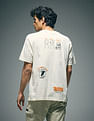 Flying Machine Graphic Oversized T-Shirt