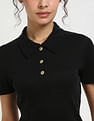 Tommy Hilfiger Solid Slim-Fit Lyocell Polo T-Shirt