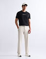 USPA Active Solid Slim Fit T-Shirt