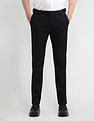 Arrow Slim Fit Mid Rise Trousers