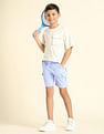 U.S. Polo Assn. Kids Boys Solid Regular Fit Shorts