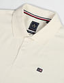 Arrow Sports Patterned Mercerised Cotton Polo Shirt