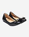Cole Haan Women Black Tali Bow Ballet Flat