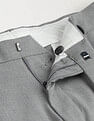 Arrow Solid Super Slim Fit Trousers