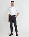 Arrow Self Design Regular Fit Shirt