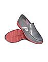 U.S. Polo Assn. Contrast Sole Leather Metis Slip On Shoes