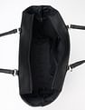 Tommy Hilfiger Logo Black Pvc Tote Bag
