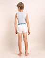 USPA Innerwear Boys Mid Rise Cotton Spandex Trunks - Pack Of 5