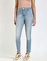 Calvin Klein Jeans Women Solid High Rise Skinny Fit Jeans