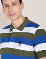 U.S. Polo Assn. Horizontal Stripe Cotton Polo Shirt