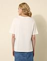 U.S. Polo Assn. Women Boyfriend Fit Tropical Printed T-Shirt