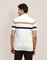 U.S. Polo Assn. Horizontal Striped Slim Fit Polo Shirt