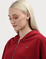 Calvin Klein Brand Badge Hood Sweatshirt
