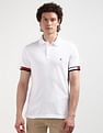 Tommy Hilfiger Flag Cuff Slim Polo Shirt