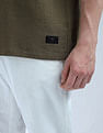Flying Machine Oversized Fit Textured Color Of Home Shirt