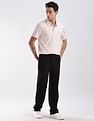 Calvin Klein Jeans Regular-Fit Solid Cotton Polo Shirt