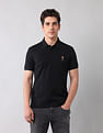 U.S. Polo Assn. Denim Co. Muscle Fit Black Label Polo Shirt