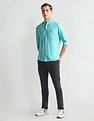 Arrow Sports Cotton Modal Slim Shirt