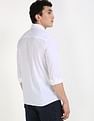 Calvin Klein Jeans Solid Regular-Fit Oxford Woven Shirt