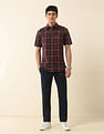 U.S. Polo Assn. Tailored Fit Tartan Checked Shirt