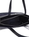 Tommy Hilfiger Logo Blue Polyester Tote Bag
