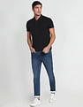 Arrow Sports Knit Look Slim Fit Jeans