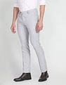 Arrow Smart Flex Outline Check Trousers