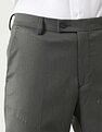 Arrow Slim Fit Solid Trousers