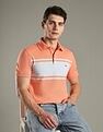 Tommy Hilfiger Striped Slim-Fit Cotton Polo T-Shirt