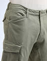 Flying Machine Relaxed Fit Solid Trousers