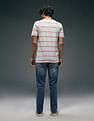 Flying Machine Slash Slim Tapered Fit Washed Jeans