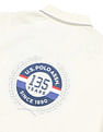 U.S. Polo Assn. Women Boxy Fit Brand Printed Polo Shirt